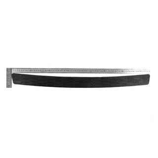 Univerzalna letev zadnjega odbijača DPT V-1 (ABS) (75 cm, mat črna) fotografija 4