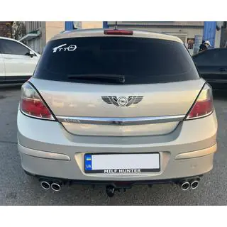 Univerzalni zadnji difuzor DPT V-7 (ABS) (mat črn) fotografija 4