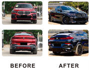 BMW X6 G06 2019–2027 Komplet bodykita Paradigm Black Knight (2018-2022) fotografija 1