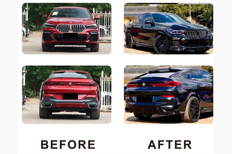 BMW X6 G06 2019–2027 Komplet bodykita Paradigm Black Knight (2018-2022) Image
