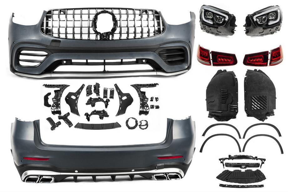 Mercedes GLC X253 2015–2022 Restyling komplet za GLC63 2022 Fotografija 2