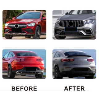 Komplet karoserijskih dodatkov (body kit) 2020-2022 (GLC63 AMG) Mercedes GLC Coupé C253 2016–2023 fotografija 2