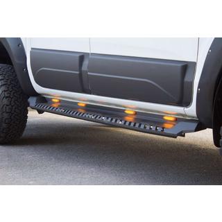 Dakar V1 stranske stopnice z LED (2019+, 2 kos, kovina) fotografija 4