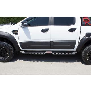 Stranske stopnice Dakar V2 brez LED (2015-2019, 2 kosa, kovina) Mitsubishi L200 2015–2024 fotografija 4