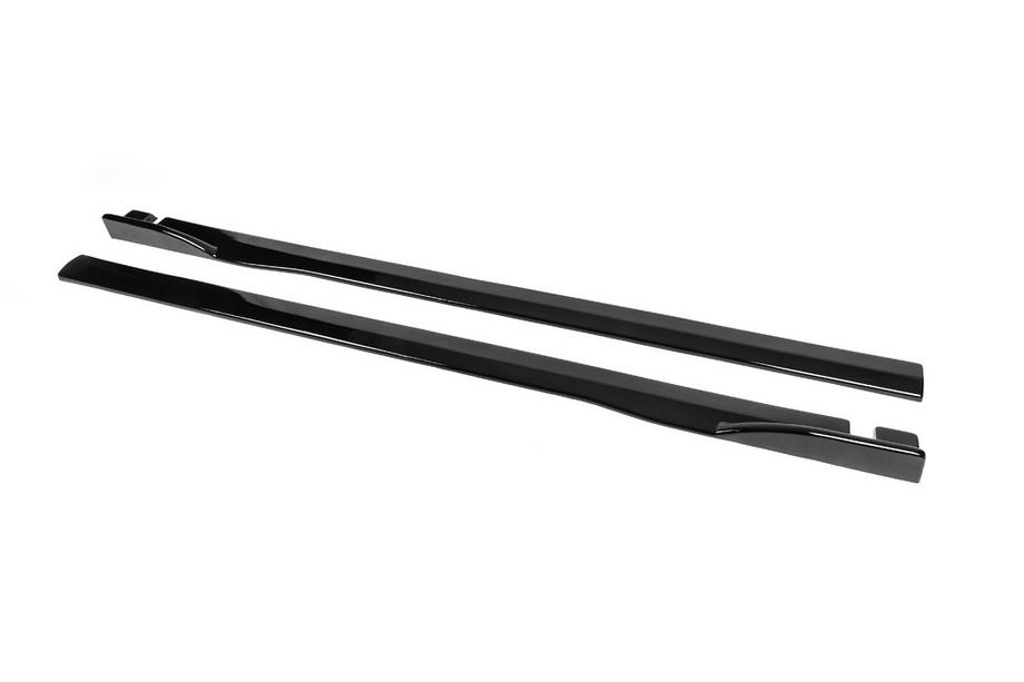 Univerzalni nastavki za bocne pragove DPT Black (ABS) (2 kosa) (sijaj crna) Fotografija 7