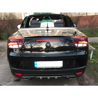 Univerzalni zadnji difuzor DPT Sport V-1 (siva + mat črna) fotografija 3