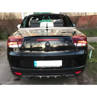 Univerzalni zadnji difuzor DPT Sport V-1 (siva + mat črna) fotografija 3
