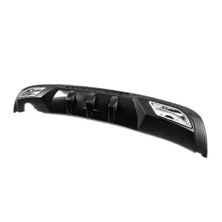 Univerzalni zadnji difuzor DPT Sport V-2 (ABS) (črni sijaj) fotografija 3