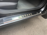 Renault Megane II 2004–2009 Vstopne letvice (Carmos, 4 kos, jeklo) fotografija 4
