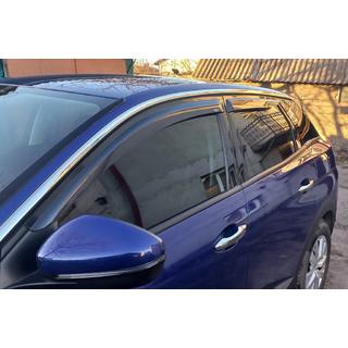 Deflektorji oken (4 kos, DPT) Peugeot 3008 2016–2023 fotografija 2