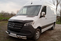 Mercedes Sprinter W907/W910 2018– Shark sprednji spodnji zaščitni lok fotografija 1