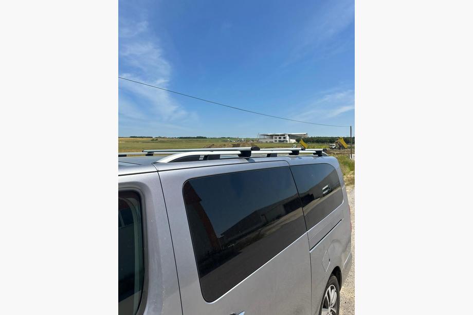 Zaklepni prečki za strešne nosilne letve na ključ Skyport (2 kosa) (Samo za letve Skyport) Do 150 cm, siva Fotografija 15