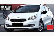 Kia Ceed 2012–2018 Pokrovi ogledal BMW-Style (2 kos) fotografija 6