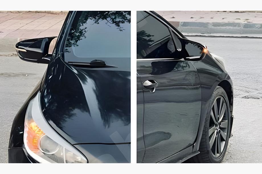 Kia Cerato 3 2013–2018 Pokrovi ogledal BMW-Style (2 kos) Fotografija 2