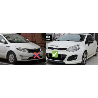 Pokrovi ogledal BMW-Style (brez smernika, 2 kosa) Kia Rio 2012–2017 fotografija 2