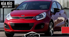 Kia Rio 2012–2017 BMW-Style pokrovi ogledal (s smernikom, 2 kosa) fotografija 7