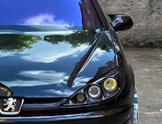 Peugeot 206 1998–2024 Pokrovi ogledal BMW-Style (2 kos) fotografija 7