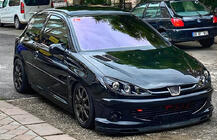 Peugeot 206 1998–2024 Pokrovi ogledal BMW-Style (2 kos) fotografija 8