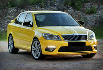 Skoda Octavia II A5 2010–2013 Pokrovi ogledal BMW-Style (2 kos) fotografija 6