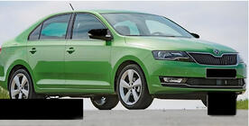 Skoda Rapid 2012–2019 BMW-Style pokrovi ogledal (s smernikom, 2 kosa) fotografija 4