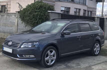 Volkswagen Passat B7 2012–2015 Deflektorji oken, vstavni (SW, 4 kosi, Esa) fotografija 2