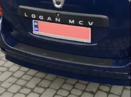 Renault Logan MCV 2013–2022 Obloga zadnjega odbijača (ABS, Esa) fotografija 1