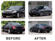 Mercedes S-class W221 2005–2013 Komplet za facelift za W223 AMG Line fotografija 3