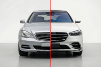 Mercedes S-class W221 2005–2013 Komplet za facelift za W223 AMG Line fotografija 1