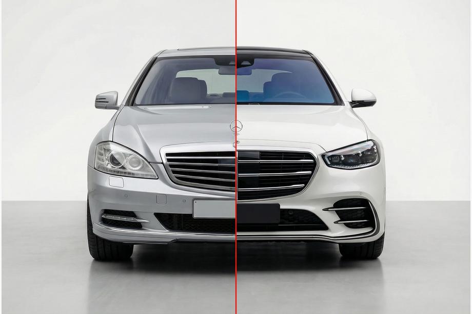 Mercedes S-class W221 2005–2013 Komplet za facelift za W223 AMG Line Image