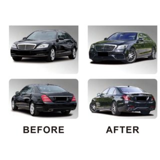 Facelift komplet za W222 AMG S63 fotografija 4