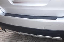 Mercedes GL class X164 2006–2012 Zaščitna letev zadnjega odbijača DPT V-2 (ABS) (90 cm, mat črna) fotografija 1