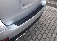 Mercedes GL class X164 2006–2012 Zaščitna letev zadnjega odbijača DPT V-2 (ABS) (90 cm, mat črna) fotografija 3