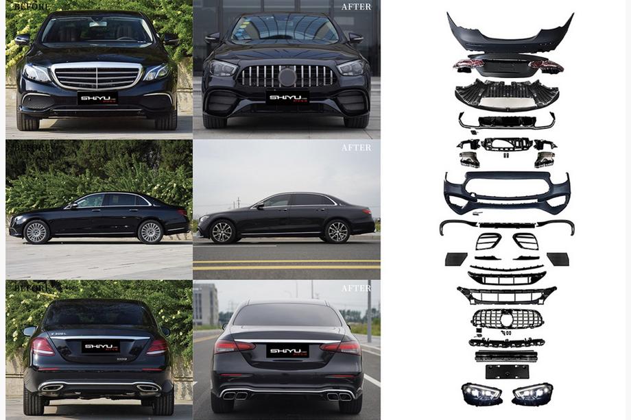 Mercedes Razred E W213 2016–2023 Restyling komplet AMG E63 2024 Fotografija 3