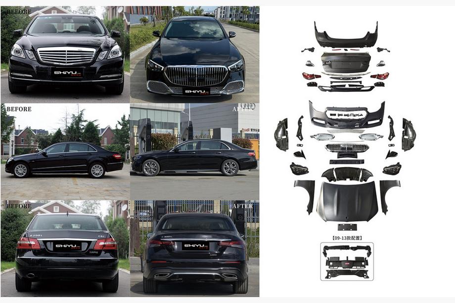 Mercedes E-class W212 2009–2016 Facelift komplet za W213 Maybach 2024 Fotografija 1