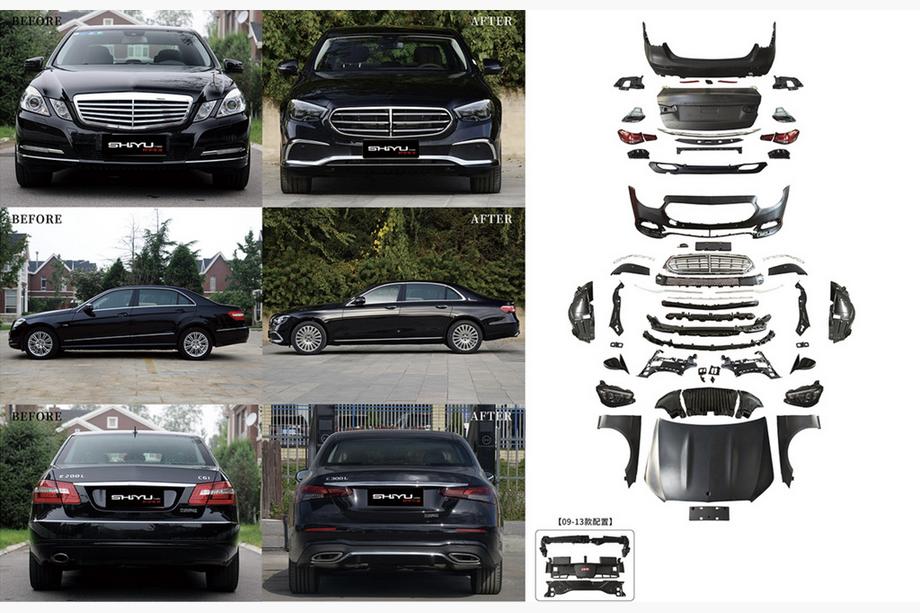 Mercedes E-class W212 2009–2016 Facelift komplet za W213 Executive 2024 Image