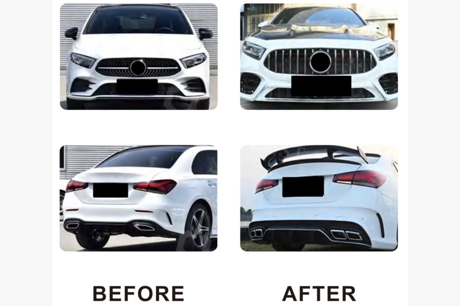 Mercedes A-class W177 2018– AMG A45 karoserijski komplet (type-B) Image