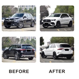 Komplet karoserijskih dodatkov AMG GLE53 2018-Design (s polnim zadnjim odbijačem) Mercedes GLE W167 2018– fotografija 2