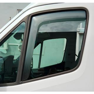 Vetrni deflektorji za okna, vstavljivi (polprosojni, 2 kos, Cagatay) fotografija 1