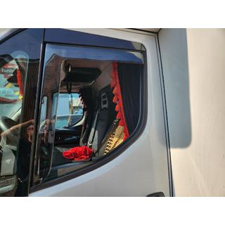 Vetrni deflektorji za okna, vstavljivi (polprosojni, 2 kos, Cagatay) Iveco Daily 2014– fotografija 1