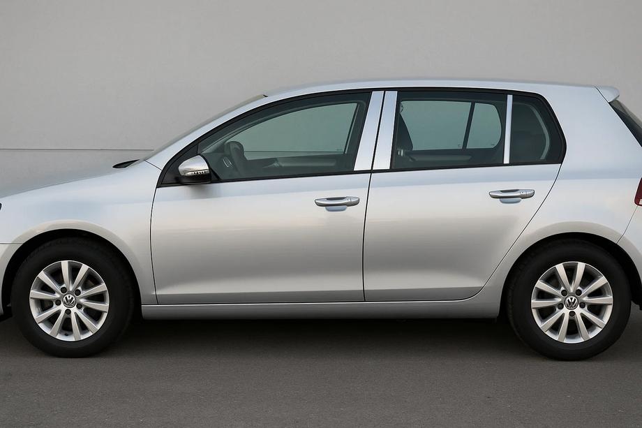 Volkswagen Golf 6 2008–2014 Nerjaveče obloge stebričkov vrat (6 kos) Image