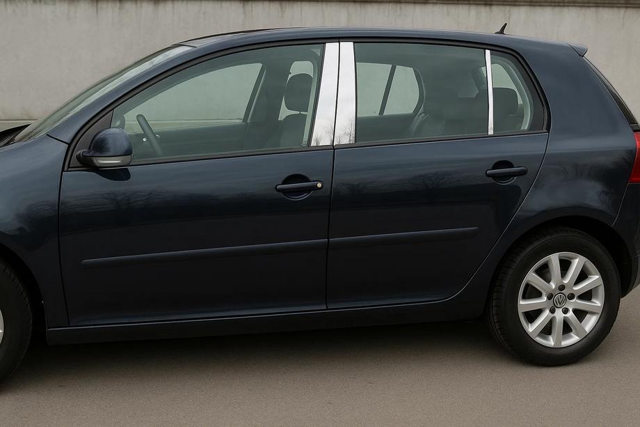 Volkswagen Golf 5 2003–2009 Nerjaveče obloge stebričkov vrat (6 kos) Image