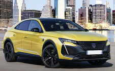Peugeot 408 2022– Letve za vrata (4 kos, nerjavno jeklo) fotografija 1
