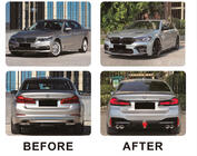 BMW serija 5 G30/G31 2017–2023 Restyling komplet s pokrovom motorja in blatniki (za predelavo v M5 Competition 2021) fotografija 3