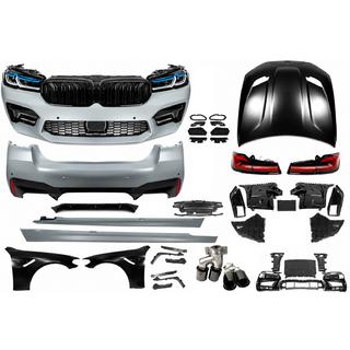Restyling komplet s pokrovom motorja in blatniki (za predelavo v M5 Competition 2021) fotografija 2