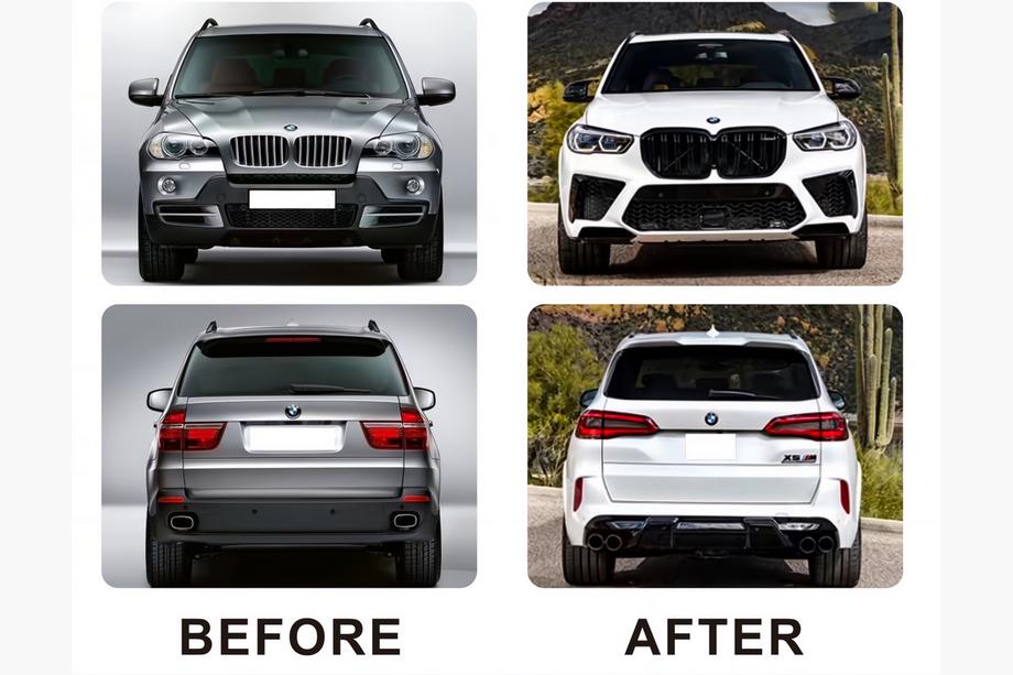 BMW X5 E70 2007–2013 Komplet za facelift predelavo za X5M F95 2019 Fotografija 2