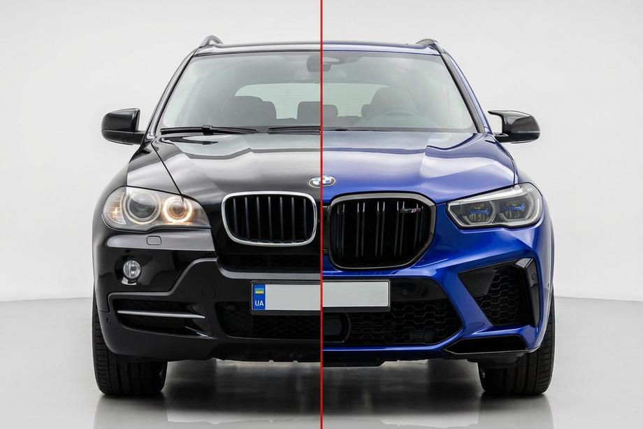 BMW X5 E70 2007–2013 Komplet za facelift predelavo za X5M F95 2019 Fotografija 1