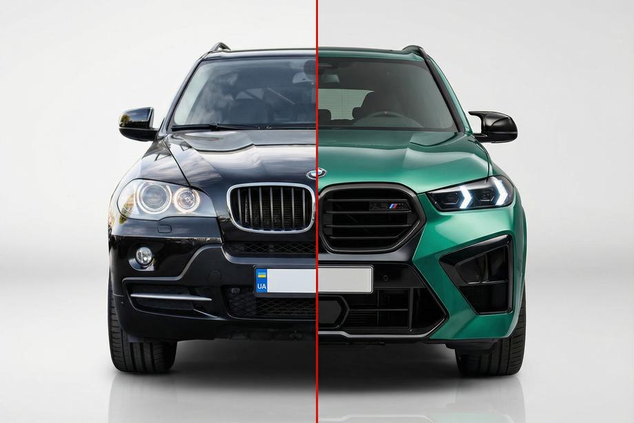 BMW X5 E70 2007–2013 Restyling body kit za X5M F95 2024 Fotografija 1