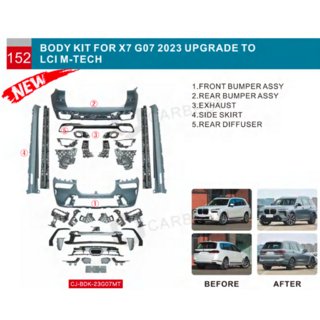 M-Performance karoserijski komplet z masko hladilnika (2023+) BMW X7 G07 2019– fotografija 2
