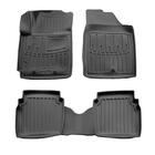 Hyundai I-10 2008–2013 Stingray 3D gumijasti tepihi za kabino (4 kosi) fotografija 1