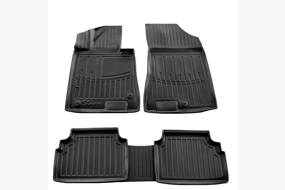 Hyundai Sonata DN8 2020– Gumijaste talne preproge Stingray 3D za kabino (5 kos) Image